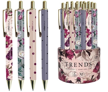 Interdruk Długopis metalowy Trends niebieski 16szt.