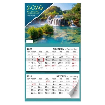Kalpol.bis Kalendarz 2026 dwumiesięczny Premium