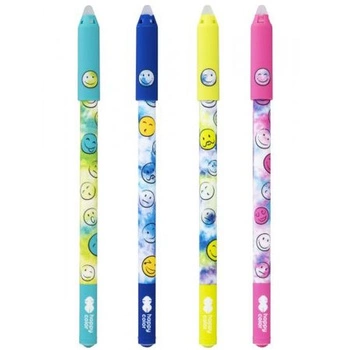 Długopis wymazywalny Smile, 0,5 mm, niebieski, Happy Color