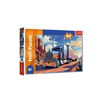 Puzzles 160el Ciężarówka w trasie