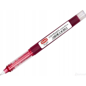 Cienkopis kreślarski kapilarny Toma 1 szt. 0,5 mm czerwony (10 sztuk w paczce)