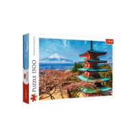 Puzzle 1500 el. Góra Fudżi Trefl