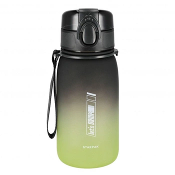 Bidon 400ml Ombre Green-Black STARPAK 536877
