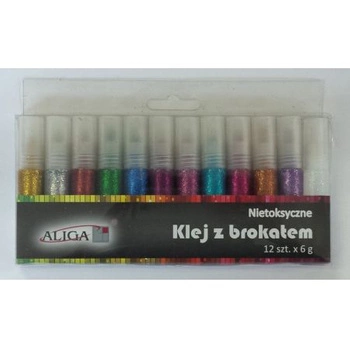 KLEJ 12KOL Z BROKATEM 6G