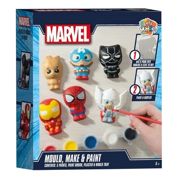 MARVEL Figurki gipsowe do malowania  5056219064970