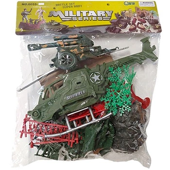 ZESTAW ŻOŁNIERZY Z AKCESORIAMI 36/72