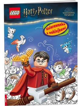 LEGO HARRY POTTER. KOLOROWANKA Z NAKLEJKAMI