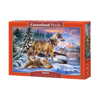 Castorland Puzzle 500 el. B-53049 WOLFISH WONDERLAND