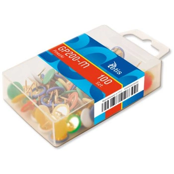 PINEZKI KOLOR MIX 100SZT