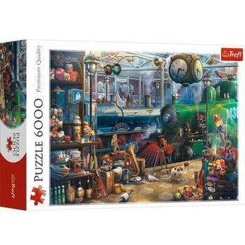 PUZZLE 6000 el. STACJA KOLEJOWA Trefl