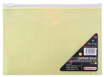 KOPERTA NA ZAMEK A5 PP-P54 ŻÓŁTA