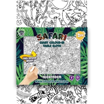 OBRUS DO POMALOWANIA 'SAFARI' x 2szt.