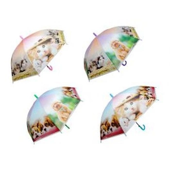 PARASOLKA dziecięca kotek piesek