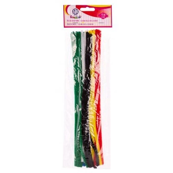 Druciki kreatywne kolory podstawowe  9x300mm, mix 6 kolorów, ASTRA Cre