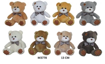 Pluszowy MIŚ 8 KOL 13 CM    mix      168535
