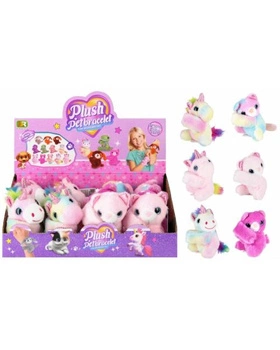 BRANSOLETKA PLUSZ ZWIERZ 11CM MIX5 MC 12 216 432