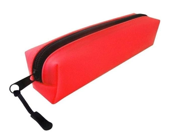 Piórnik Narcissus Silikonowy czerwony