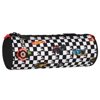 Starpak, Piórnik tuba Hot Wheels(1 zamek, 8x22x8 cm.)