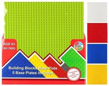 KLOCKI KONSTRUKCYJNE PODSTAWA 26X26 MIX KOLORÓW MC