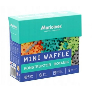 Marioinex Klocki Mini Waffle 200el. Konstruktor Botanik