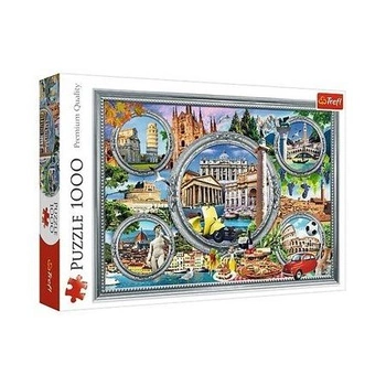 Puzzle 1000 el. WŁOSKIE WAKACJE Trefl