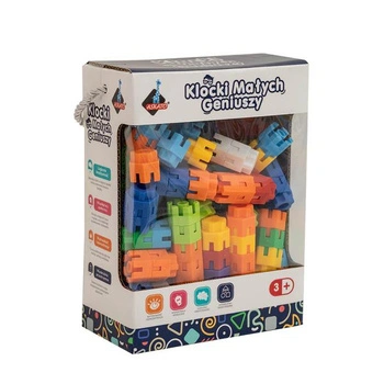 Klocki Małych Geniuszy ŚRUBKI - 150 elementów