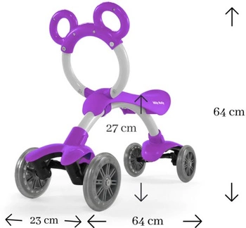 Pojazd Dla Malucha ORION FLASH VIOLET Milly Mally