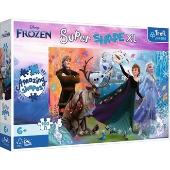 Puzzle Super Shape 160 el. XL Świat Frozen