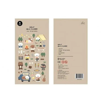 NAKLEJKI ozdobne W LESIE