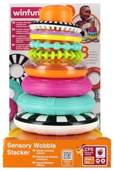 Piramidka sensoryczna kołysząca się 21x13x15 SMILY PLAY 250112 AN