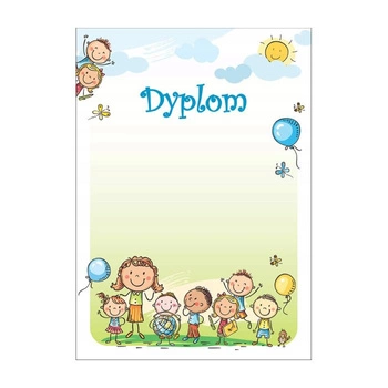 Dyplom PRZEDSZKOLAKI 170g/m2 (25 szt)