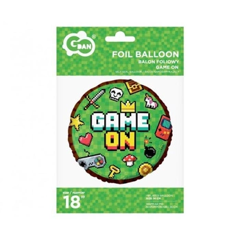Balon foliowy Game On, 18' Godan