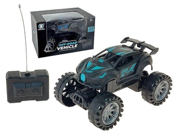 Auto terenowe na radio, 2 funkcje, 16,5x11x9,5cm; 17,5x11,5x11cm, W/B