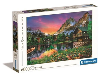 Puzzle 6000 EL HQ  Alpine Lake Clementoni