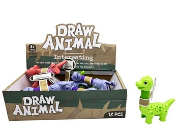 DINO Z ROZCIĄGANĄ SZYJĄ