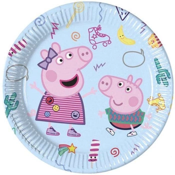 Talerzyki papierowe Peppa Pig (Hasbro), next generation, 23 cm, 8 szt.