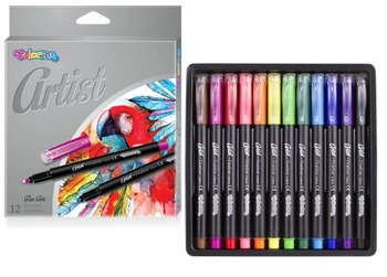 CIENKOPISY ARTIST 12 KOLORÓW