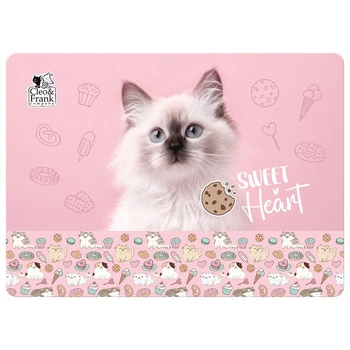 Podkładka laminowana CLEO i FRANK 45 (kot)