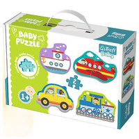 PUZZLE BABY POJAZDY TRANSPORTOWE
