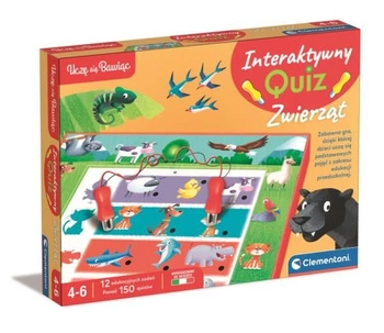 Interaktywny quiz Zwierzęta Clementoni
