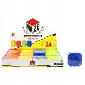 GRA LABIRYNT 6X6X2 MIX4 MC DISP 24/432/864