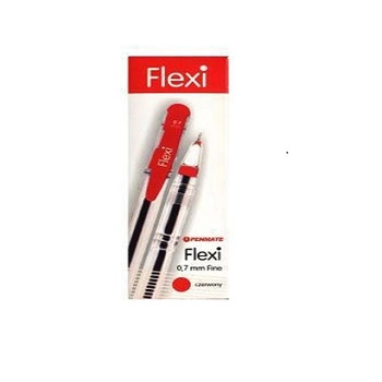 DŁUGOPIS FLEXI CZERWONY (10)