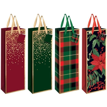 Interdruk Torebka Prezentowa Świąteczna 190G mix wzorów 130/36/10