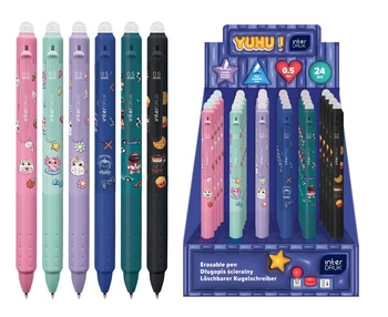 Długopis auto.ścieral.z gripem Yuhu