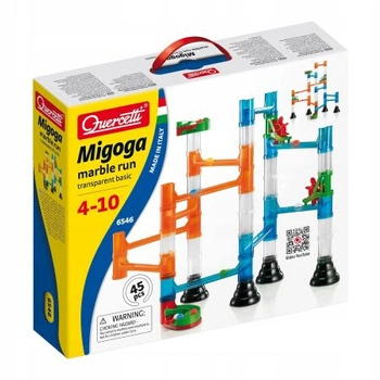 Tor kulkowy. Mogoga Basic. Transparent 45 el. Quercetti