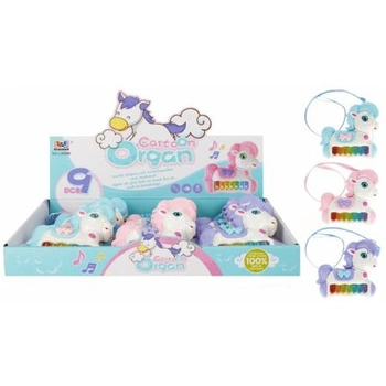 PIANINKO B/O JEDNOROZEC 12CM MIX3 MC 9/108/216