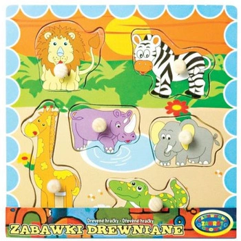 UKLADANKA DREWN.-ZWIERZETA DZIKIE- @