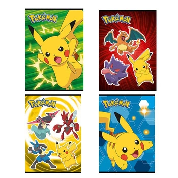 Zeszyt A5 16k kratka  laminowany Pokemon