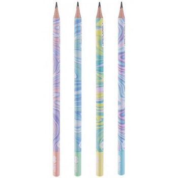 Ołówek trójkątny, 2B, Pastel Twist, Happy Color