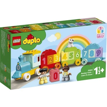 Klocki Lego Duplo Pociąg z Cyferkami 10954